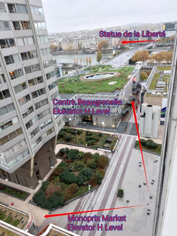 Paris beaugrenelle: charmante résidence Esterno foto